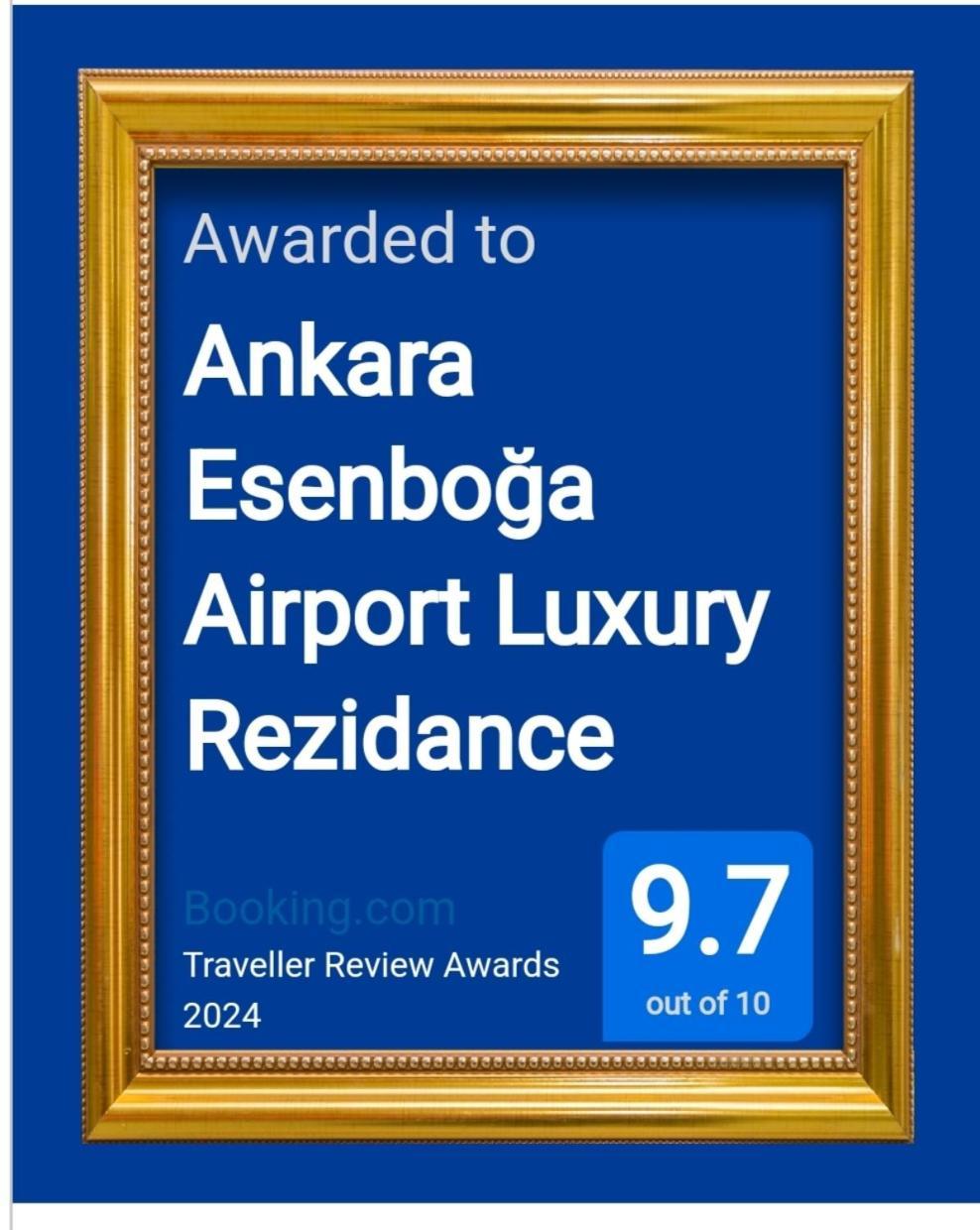 Ankara Esenboga Airport Luxury Rezidance Apart מראה חיצוני תמונה